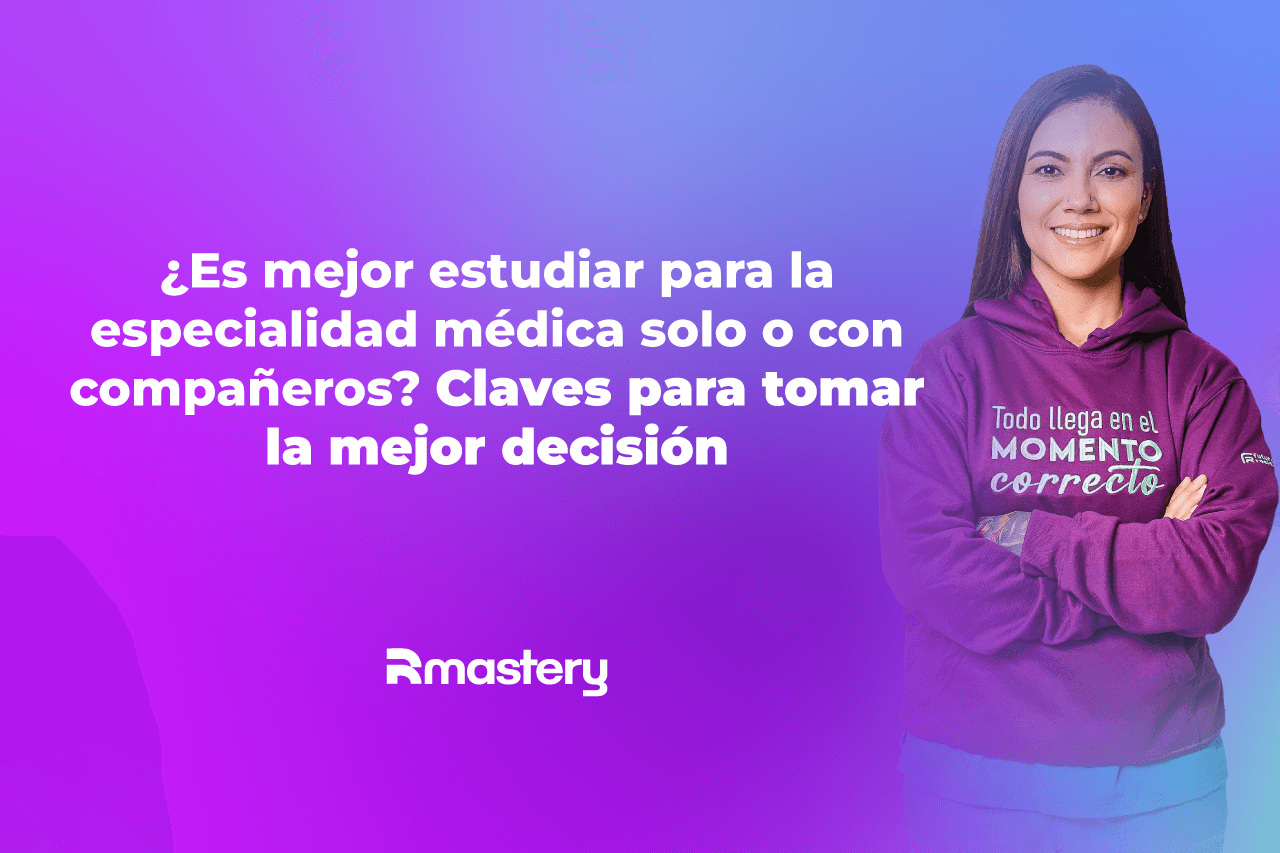 ¿Es mejor estudiar para la especialidad médica solo o con compañeros? Claves para tomar la mejor decisión